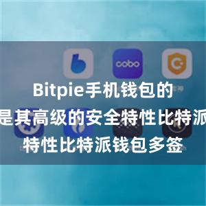 Bitpie手机钱包的优势之一是其高级的安全特性比特派钱包多签